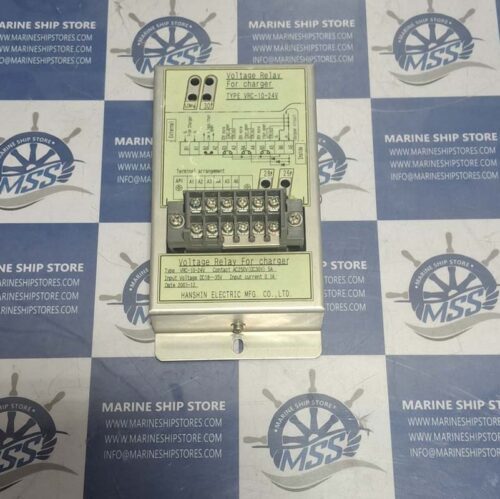 HANSHIN ELECTRIC VRC-10-24V VOLTAGE RELAY FOR CHARGER