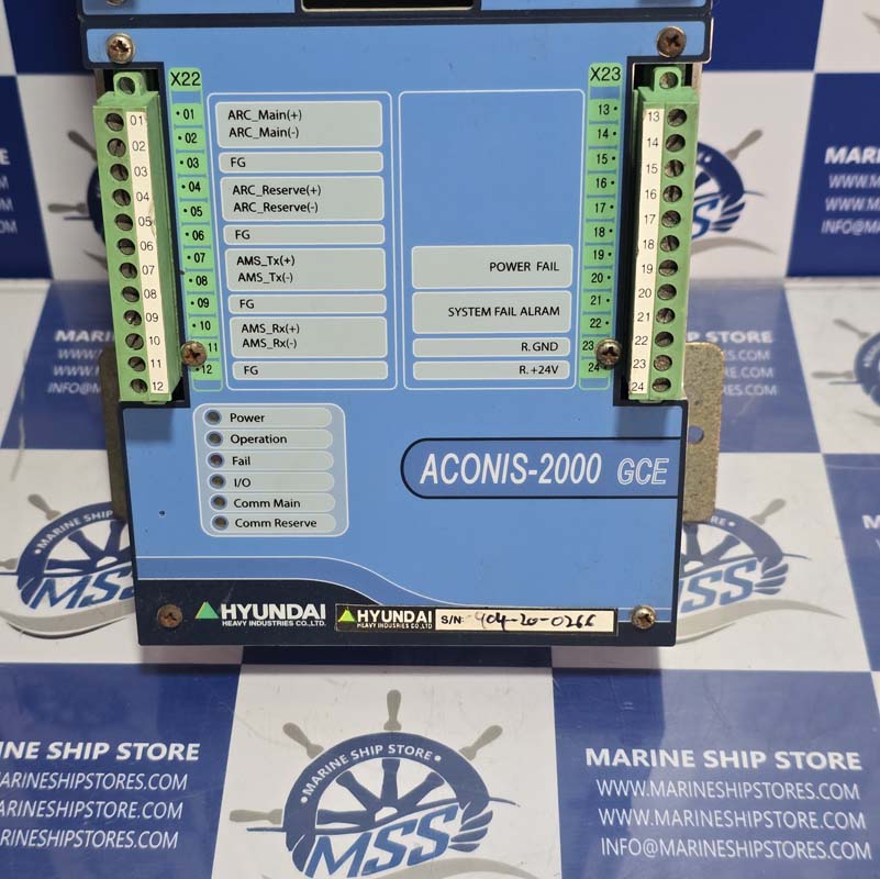 HYUNDAI ACONIS-2000 GCE GENERATOR CONTROL EQUIPMENT MODULE-3 HYUNDAI ACONIS-2000 GCE GENERATOR CONTROL EQUIPMENT MODULE