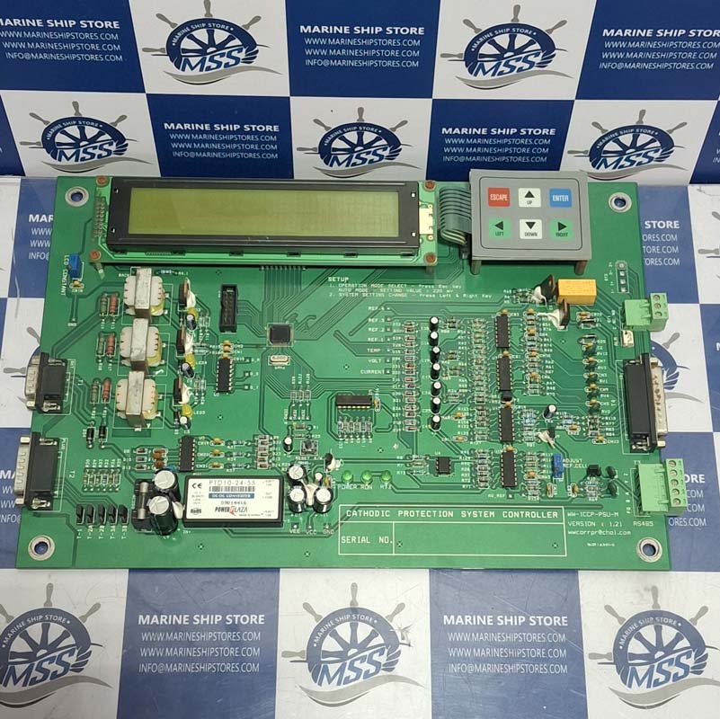 KC LTD. WW-ICCP-PSU-M VER-1.21 CATHODIC PROTECTION SYSTEM CONTROLLER