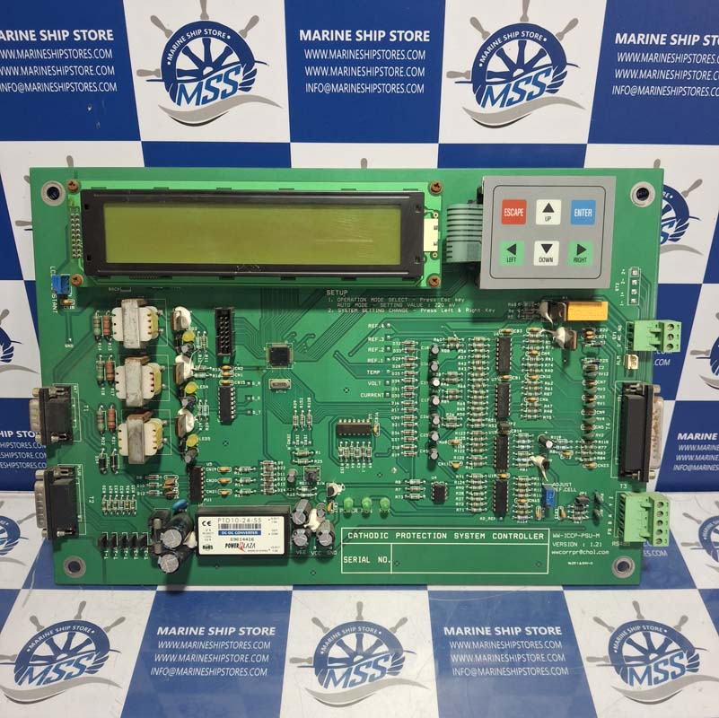 KC LTD. WW-ICCP-PSU-M VER-1.21 CATHODIC PROTECTION SYSTEM CONTROLLER