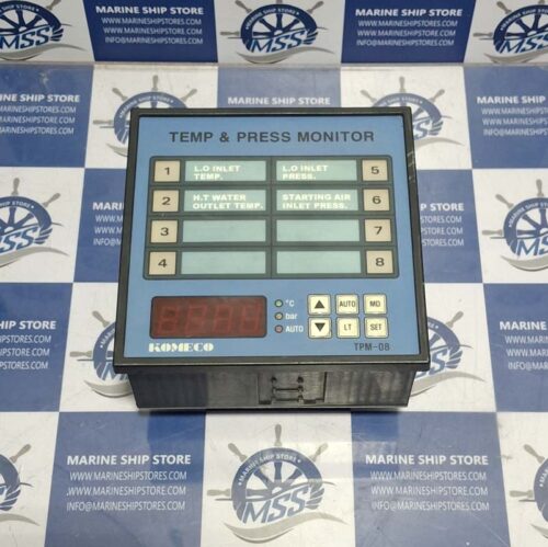 KOMECO TPM-08 TEMP & PRESS MONITOR