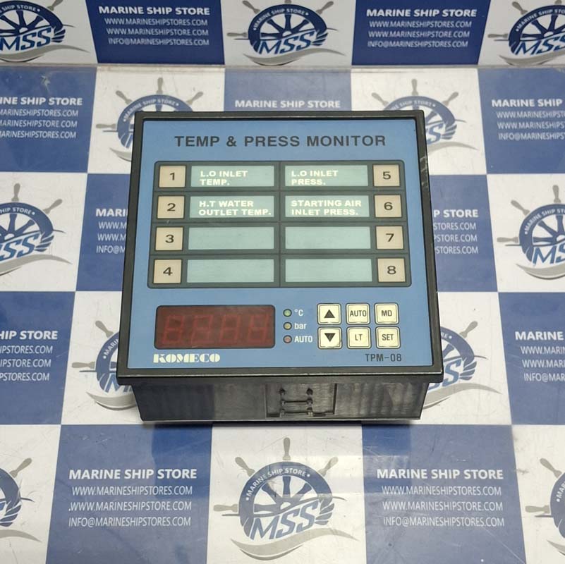 KOMECO TPM-08 TEMP & PRESS MONITOR-1 KOMECO TPM-08 TEMP & PRESS MONITOR