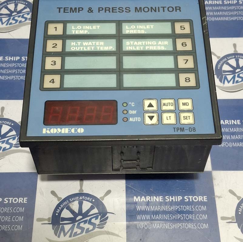KOMECO TPM-08 TEMP & PRESS MONITOR-2 KOMECO TPM-08 TEMP & PRESS MONITOR