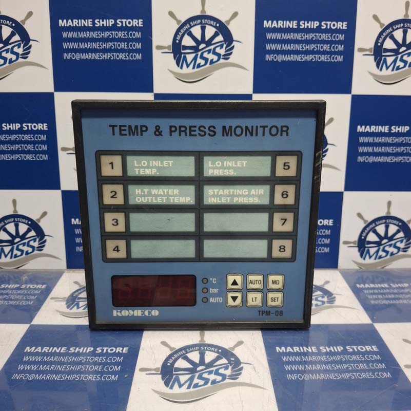 KOMECO TPM-08 TEMP & PRESS MONITOR