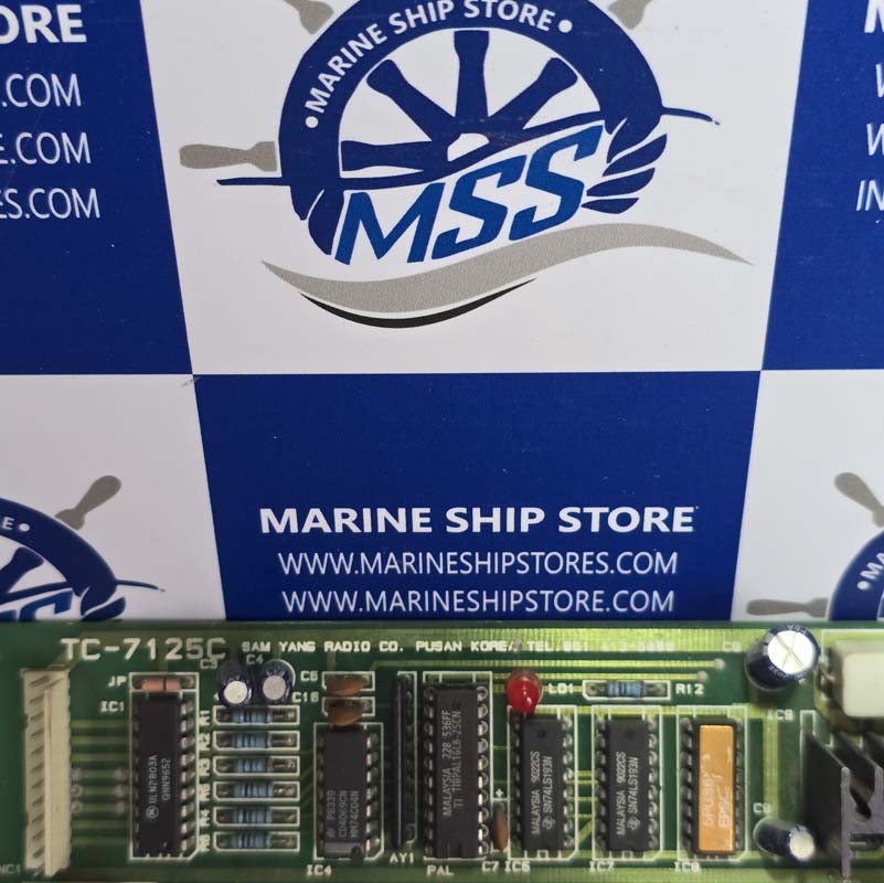 SAM YANG RADIO TC-7125C PCB CARD