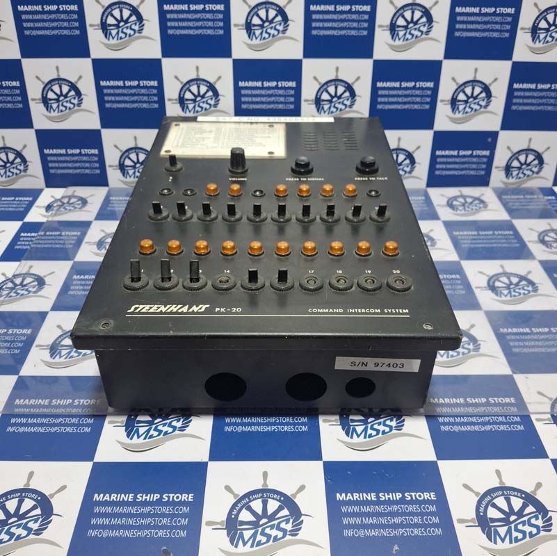 STEENHANS PK-20 COMMAND INTERCOM SYSTEM-4 STEENHANS PK-20 COMMAND INTERCOM SYSTEM