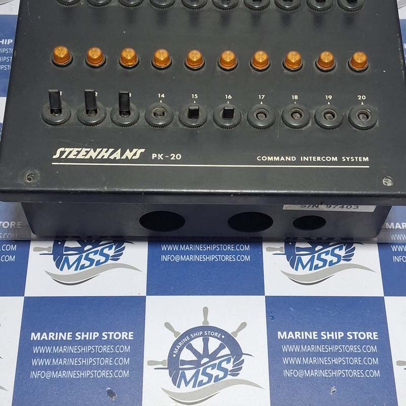 STEENHANS PK-20 COMMAND INTERCOM SYSTEM-5 STEENHANS PK-20 COMMAND INTERCOM SYSTEM