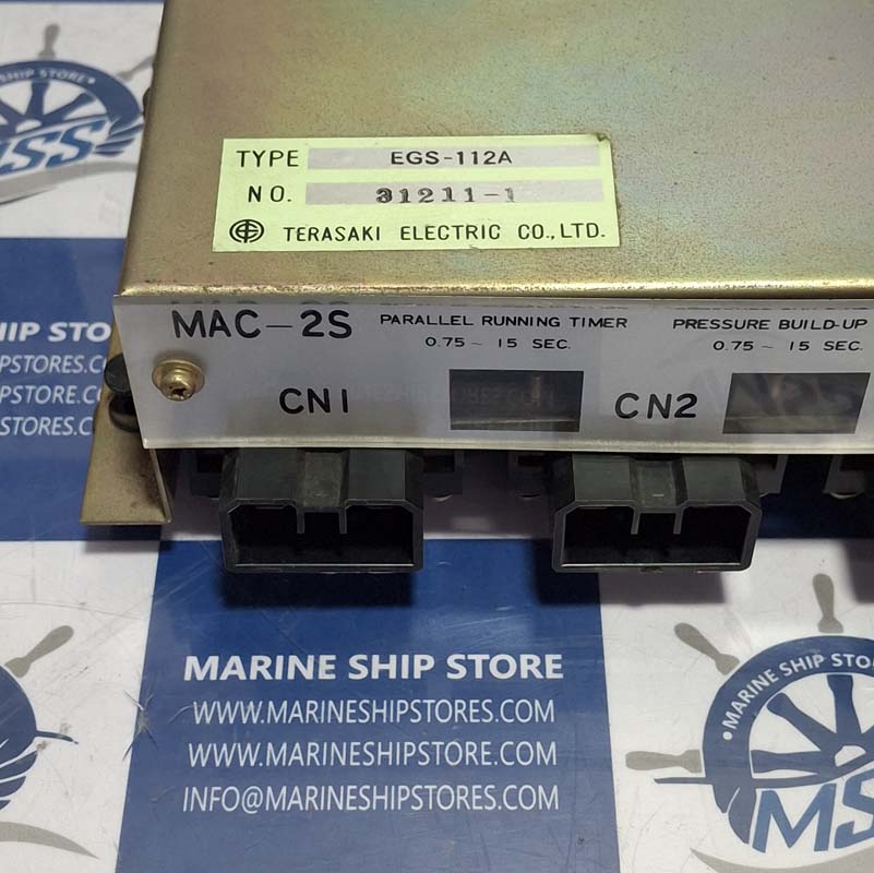 TERASAKI MAC-2S EGS-112A MOTOR AUTOMATIC CONTROLLER-2 TERASAKI MAC-2S EGS-112A MOTOR AUTOMATIC CONTROLLER