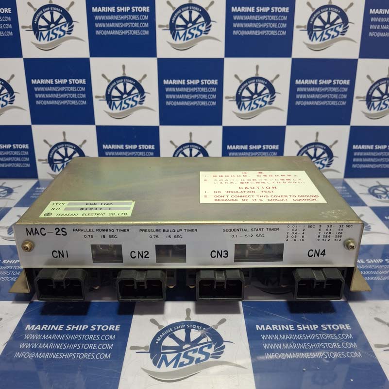 TERASAKI MAC-2S EGS-112A MOTOR AUTOMATIC CONTROLLER TERASAKI MAC-2S EGS-112A MOTOR AUTOMATIC CONTROLLER