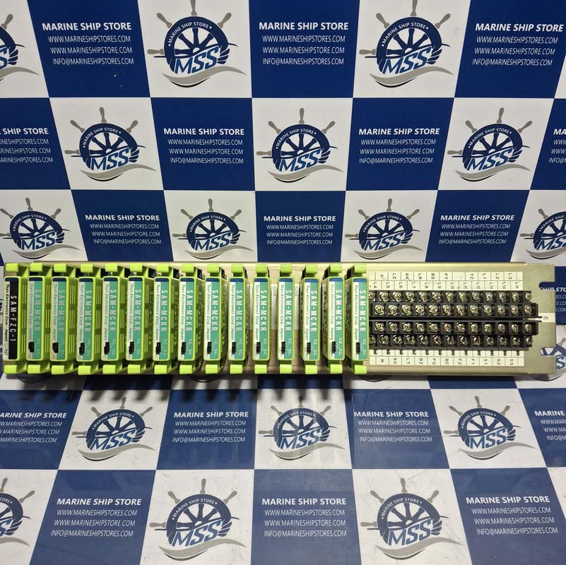 TOYO ELECTRONICS AU-C15 ANNUNCIATOR CHASSIS UNIT