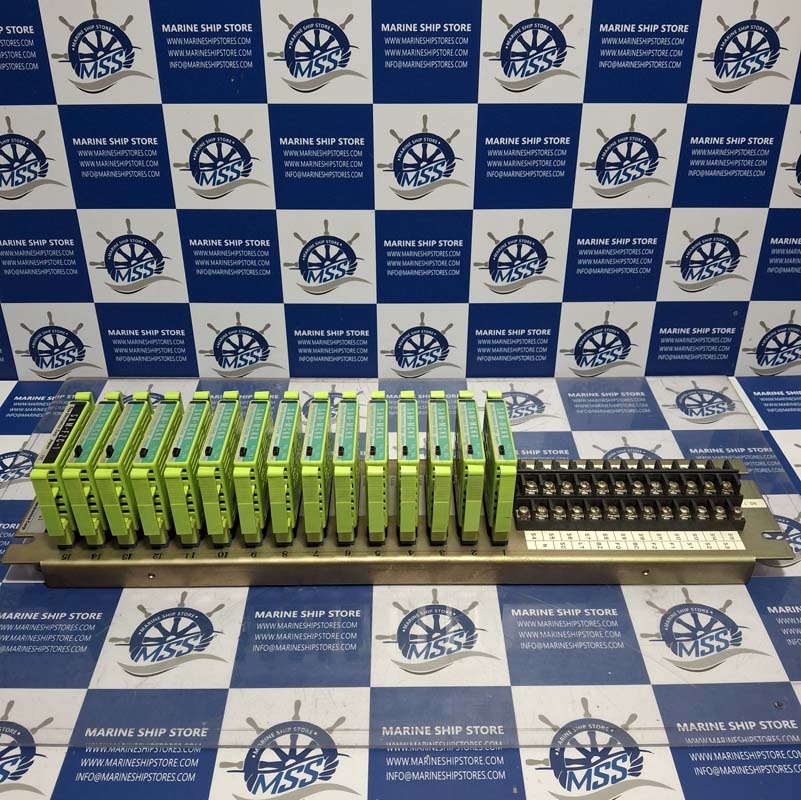TOYO ELECTRONICS AU-C15 ANNUNCIATOR CHASSIS UNIT