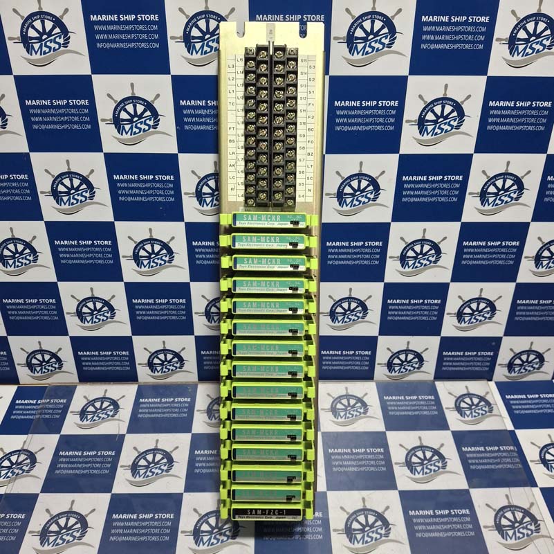 TOYO ELECTRONICS AU-C15 ANNUNCIATOR CHASSIS UNIT