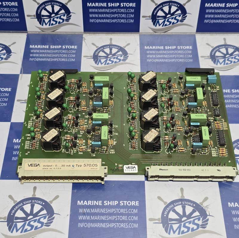VEGA VEGALOG 570.05 8340-20 976-25L03 PCB CARD-1 VEGA VEGALOG 570.05 8340-20 976-25L03 PCB CARD