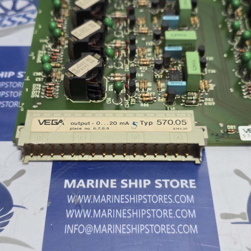 VEGA VEGALOG 570.05 8340-20 976-25L03 PCB CARD-2 VEGA VEGALOG 570.05 8340-20 976-25L03 PCB CARD