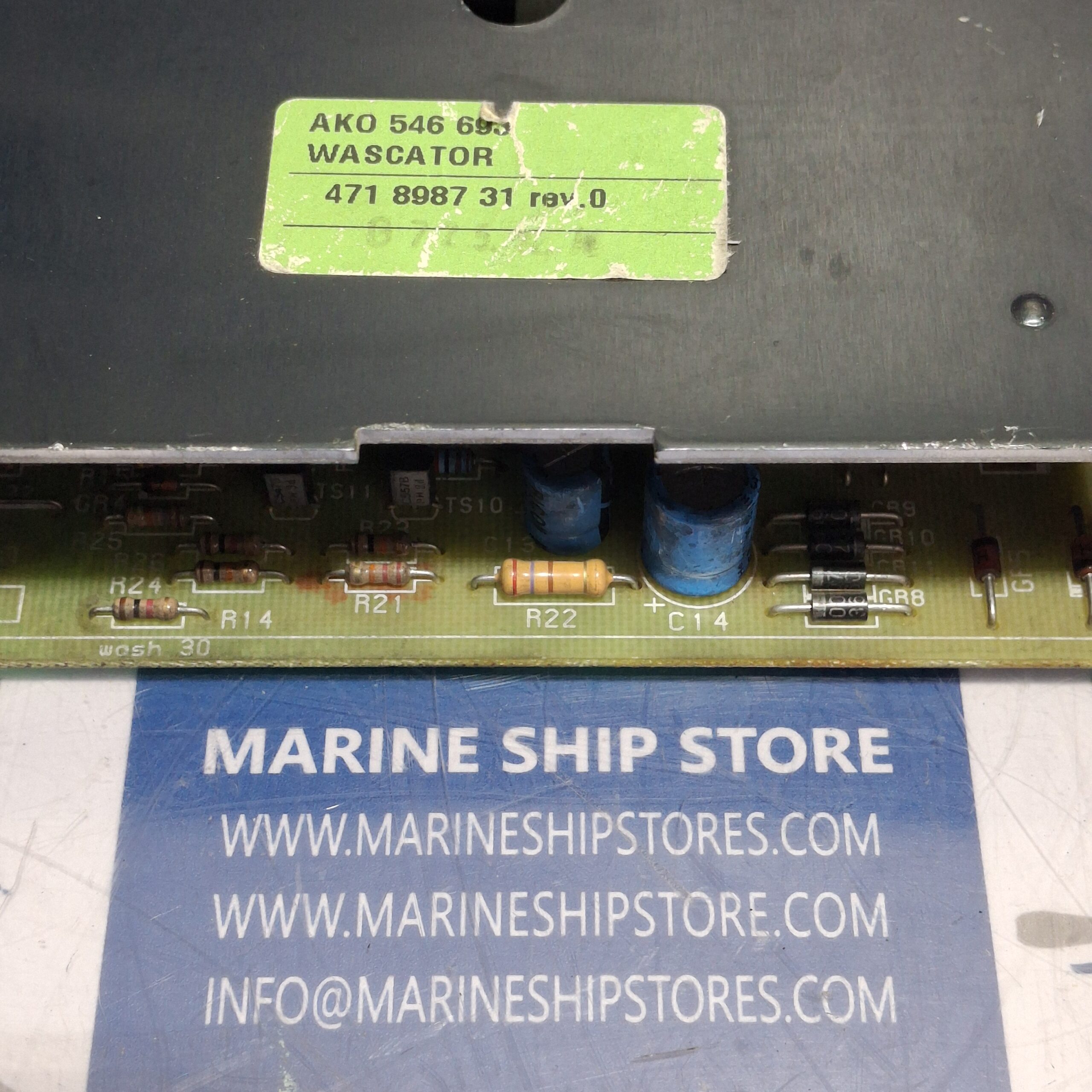 AKO 546 690 WASCATOR 471 8987 31 REV-0 PCB CARD-2 AKO 546 690 WASCATOR 471 8987 31 REV-0 PCB CARD