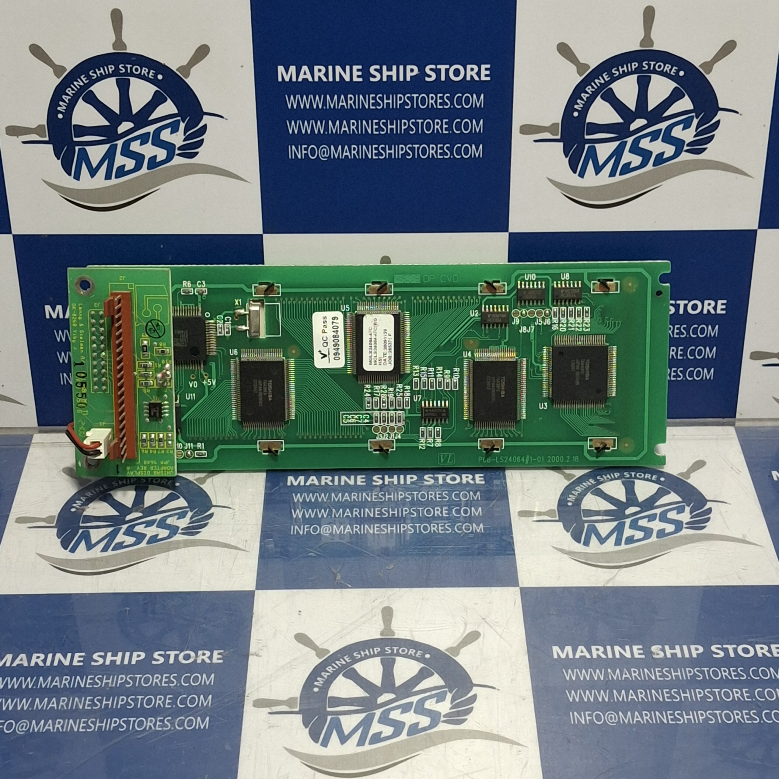 EMERSON MGLS24064-47C PCB-LS24064#1-01 REV-A UNISAB LCD DISPLAY-3 EMERSON MGLS24064-47C PCB-LS24064#1-01 REV-A UNISAB LCD DISPLAY
