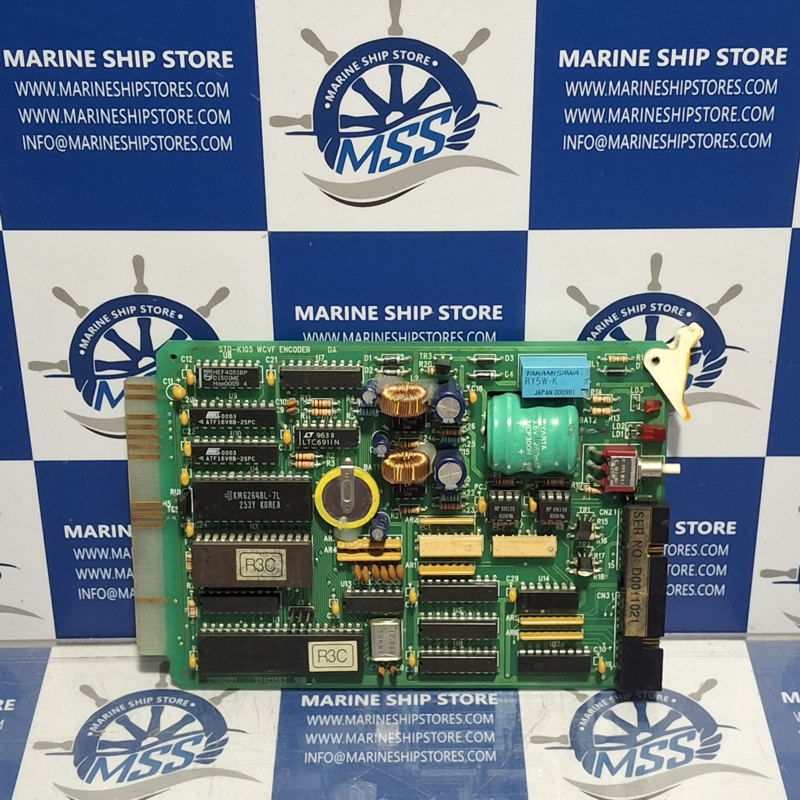HYNDAI STD-K105 20000121 204C1583 SUB-A WCVF ENCODER PCB