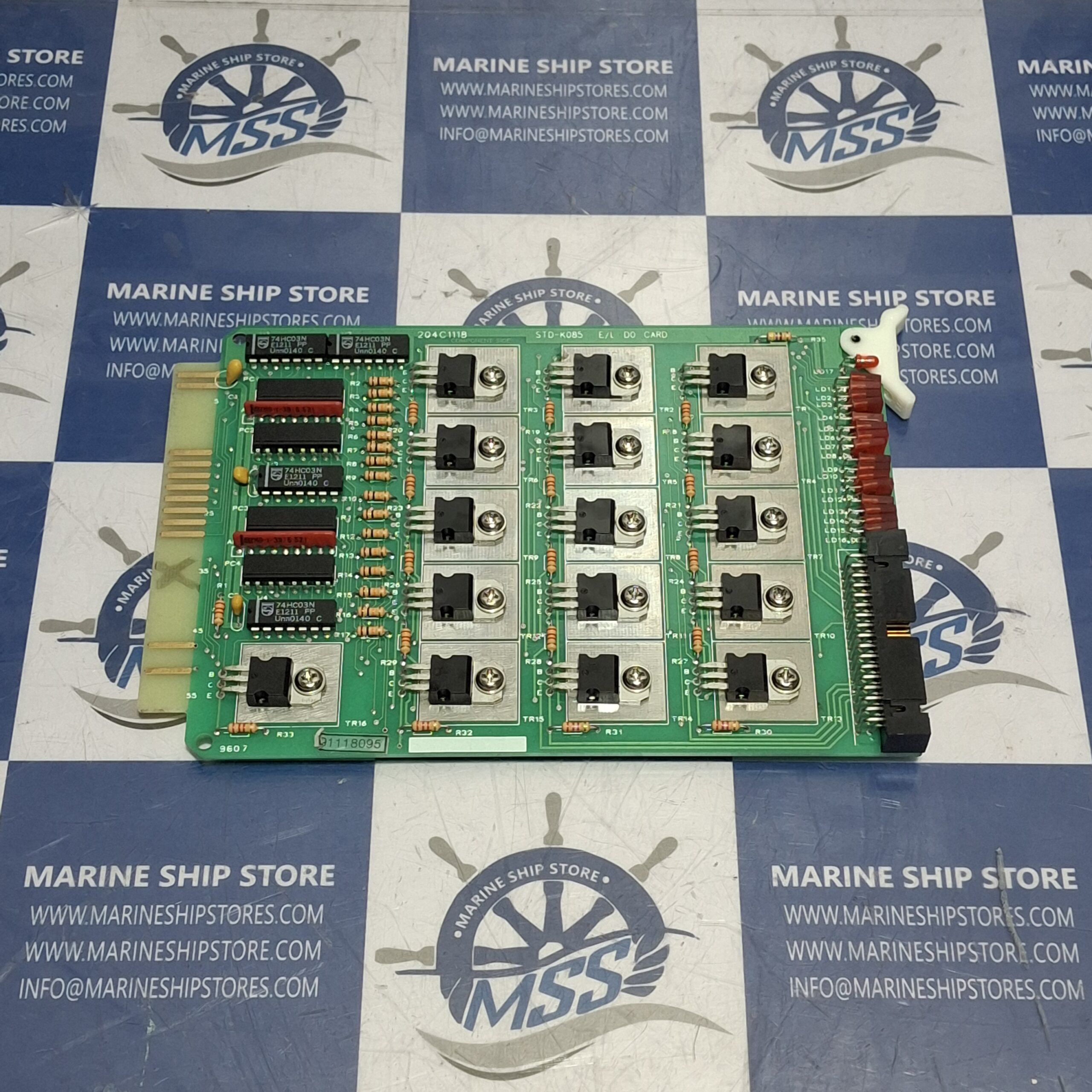 HYUNDAI STD-K085 204C118 E-L DO PCB CARD-1 HYUNDAI STD-K085 204C118 E-L DO PCB CARD