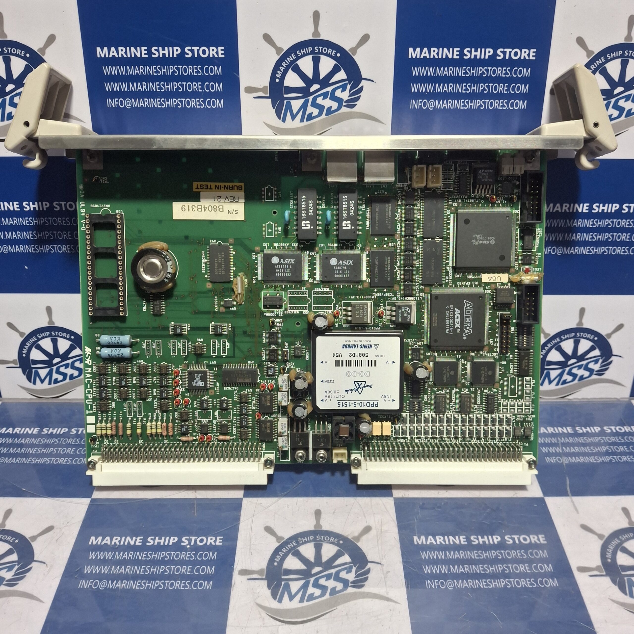 MITSUI ZOSEN MSR CCPU MAC-CPU-1 REV-21 PCB CARD