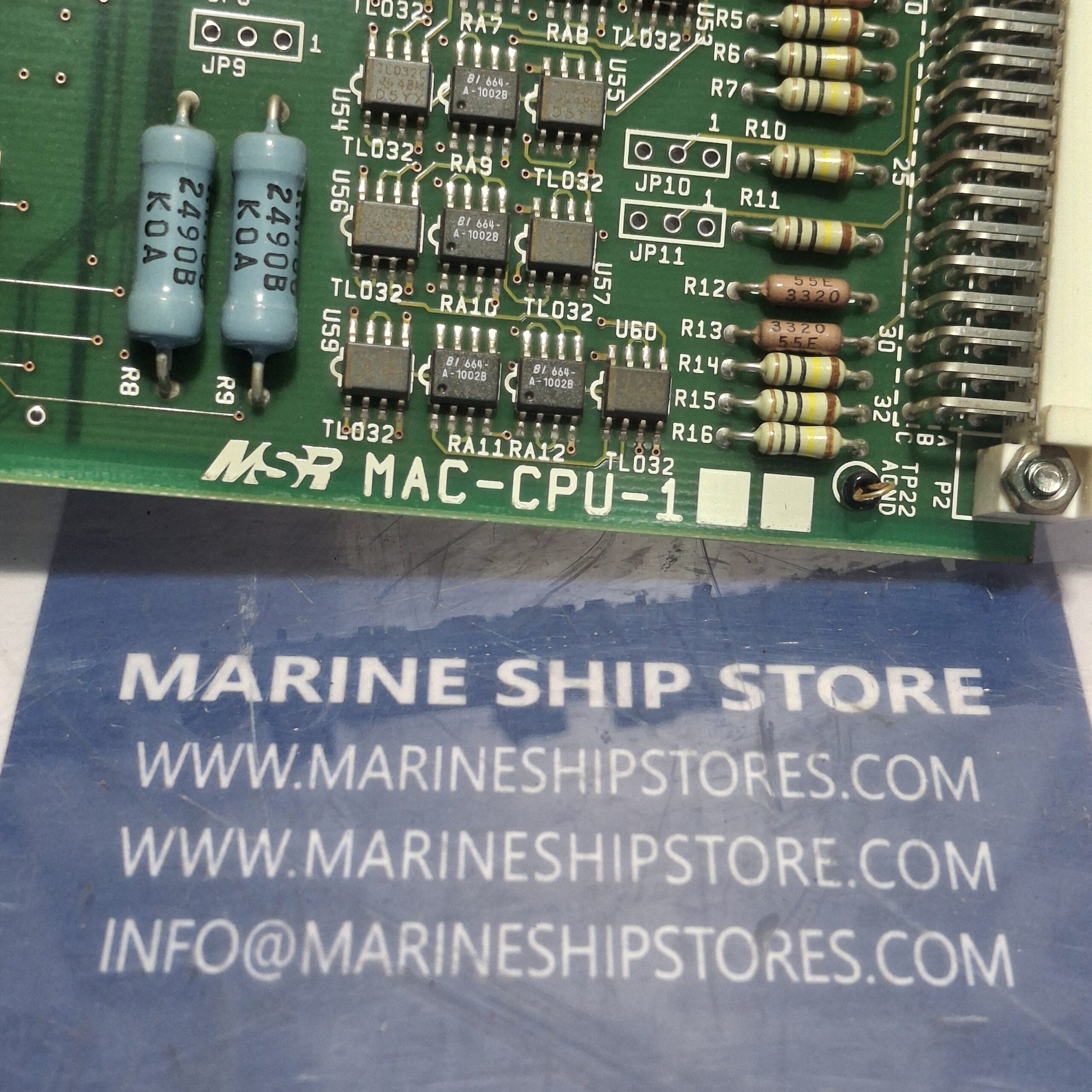 MITSUI ZOSEN MSR CCPU MAC-CPU-1 REV-21 PCB CARD
