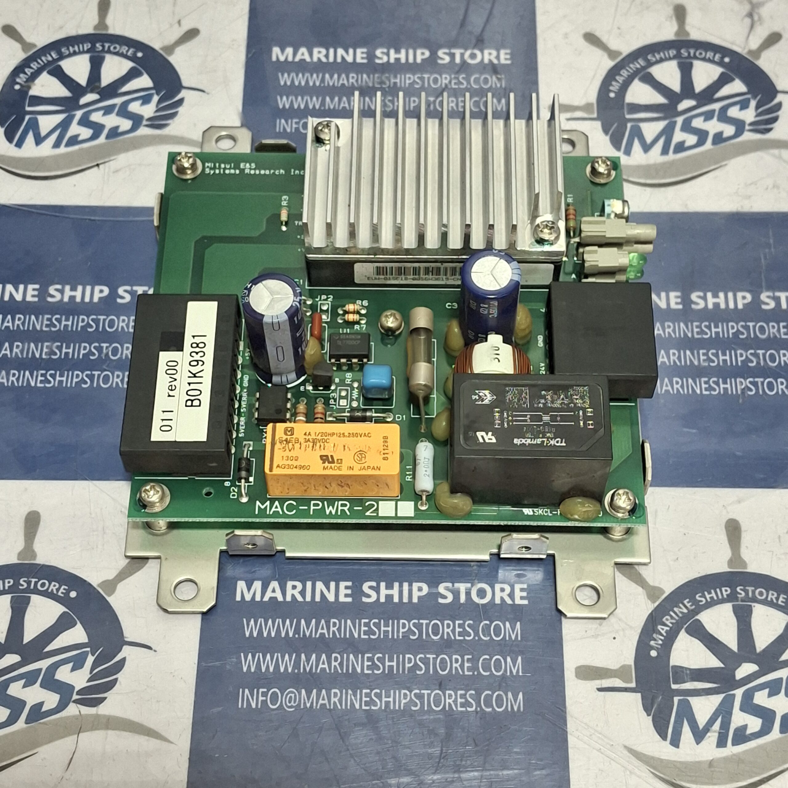 MITSUI ZOSEN MSR MAC-PWR-2 REV00 BU POWER UNIT-5 MITSUI ZOSEN MSR MAC-PWR-2 REV00 BU POWER UNIT