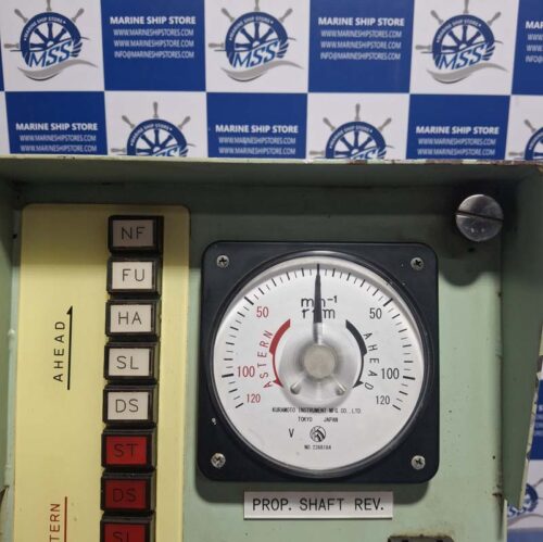 MITSUI ZOSEN MSR CPIL2 BMS-2000II MAIN TELEGRAPH RECEIVER PANEL