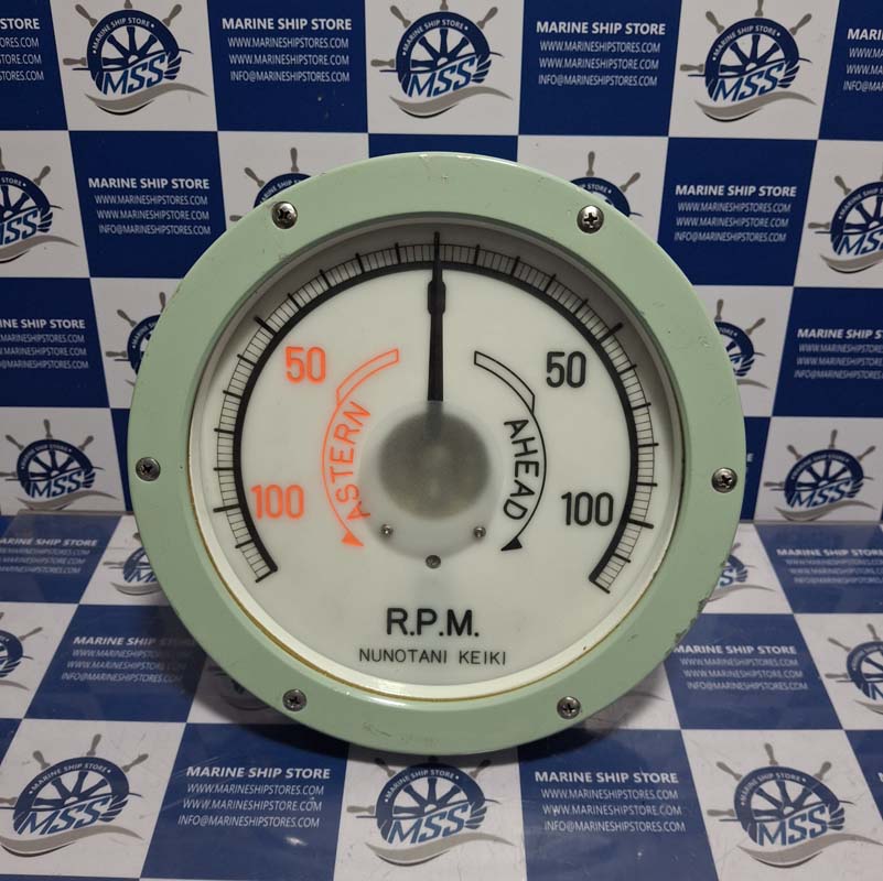 NUNOTANI KEIKI SEISAKUSHO FL200SSK ELECTRIC PROPELLER SHAFT REVOLUTION INDICATOR