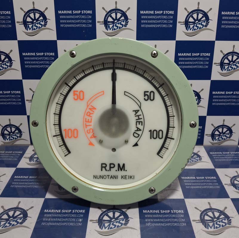 NUNOTANI KEIKI SEISAKUSHO FL200SSK ELECTRIC PROPELLER SHAFT REVOLUTION INDICATOR