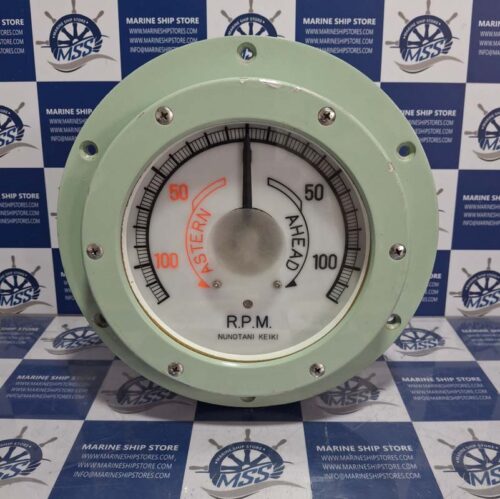 NUNOTANI KEIKI SEISAKUSHO JIS-F-8521-FE150K ELECTRIC PROPELLER SHAFT REVOLUTION INDICATOR
