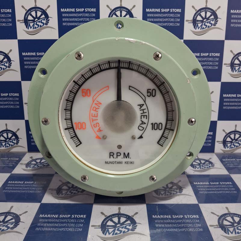 NUNOTANI KEIKI SEISAKUSHO JIS-F-8521-FE150K ELECTRIC PROPELLER SHAFT REVOLUTION INDICATOR-1 NUNOTANI KEIKI SEISAKUSHO JIS-F-8521-FE150K ELECTRIC PROPELLER SHAFT REVOLUTION INDICATOR