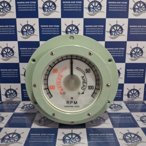NUNOTANI KEIKI SEISAKUSHO JIS-F-8521-FE150K ELECTRIC PROPELLER SHAFT REVOLUTION INDICATOR