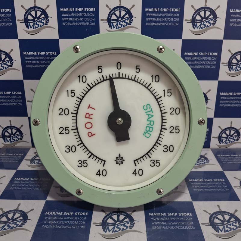 OSAKA NUNOTANI SEIKI JIS-F-8522-FL200 ELECTRIC RUDDER ANGLE INDICATOR