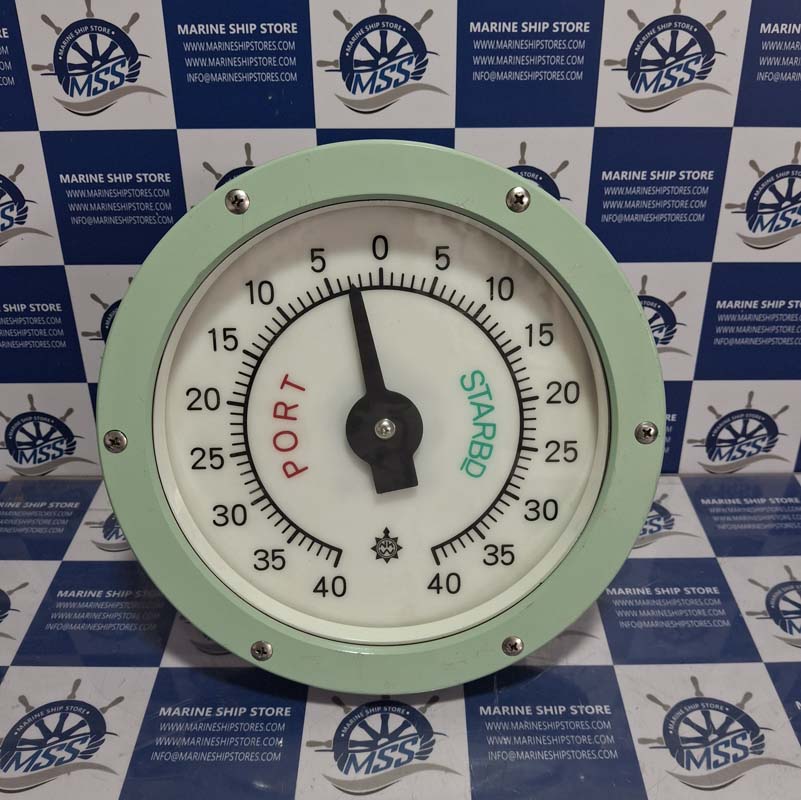OSAKA NUNOTANI SEIKI JIS-F-8522-FL200 ELECTRIC RUDDER ANGLE INDICATOR