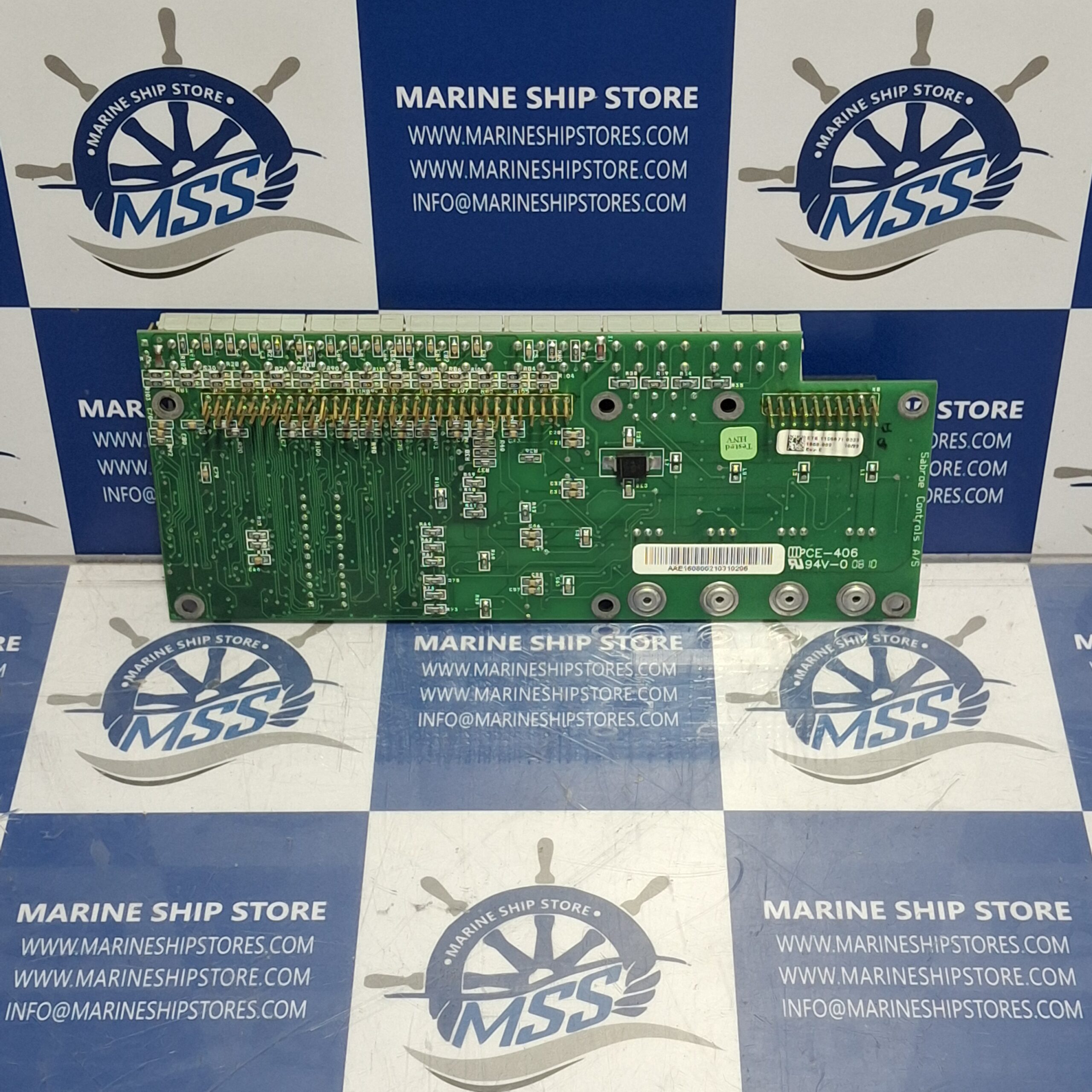 SABROE CONTROLS DIA1605.001 REV-E UNISAB PIBBY-BACK PCB CARD-3 SABROE CONTROLS DIA1605.001 REV-E UNISAB PIBBY-BACK PCB CARD