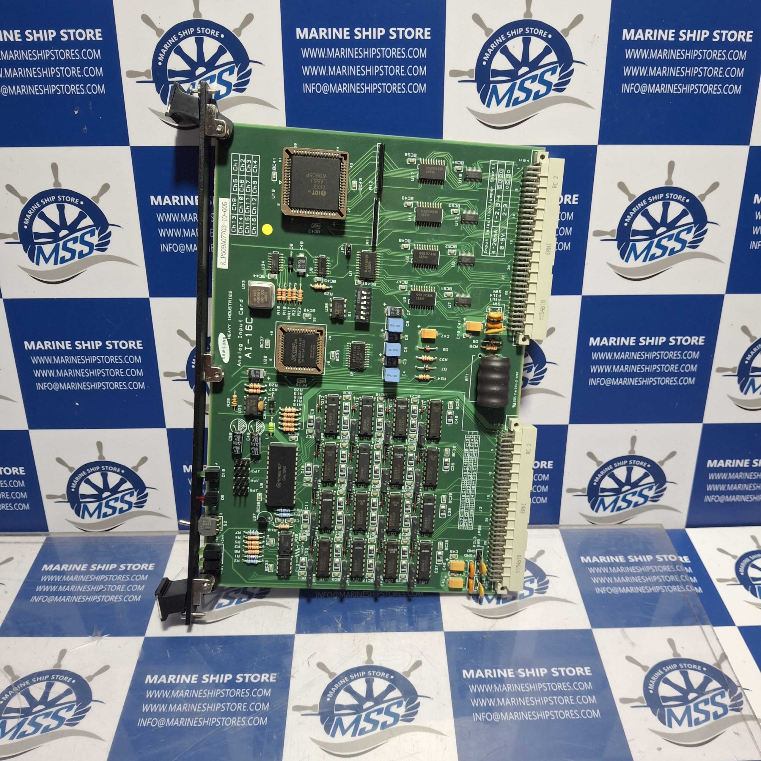 SAMSUNG HEAVY INDUSTRIES AI-16C ANALOG INPUT CARD-4 SAMSUNG HEAVY INDUSTRIES AI-16C ANALOG INPUT CARD