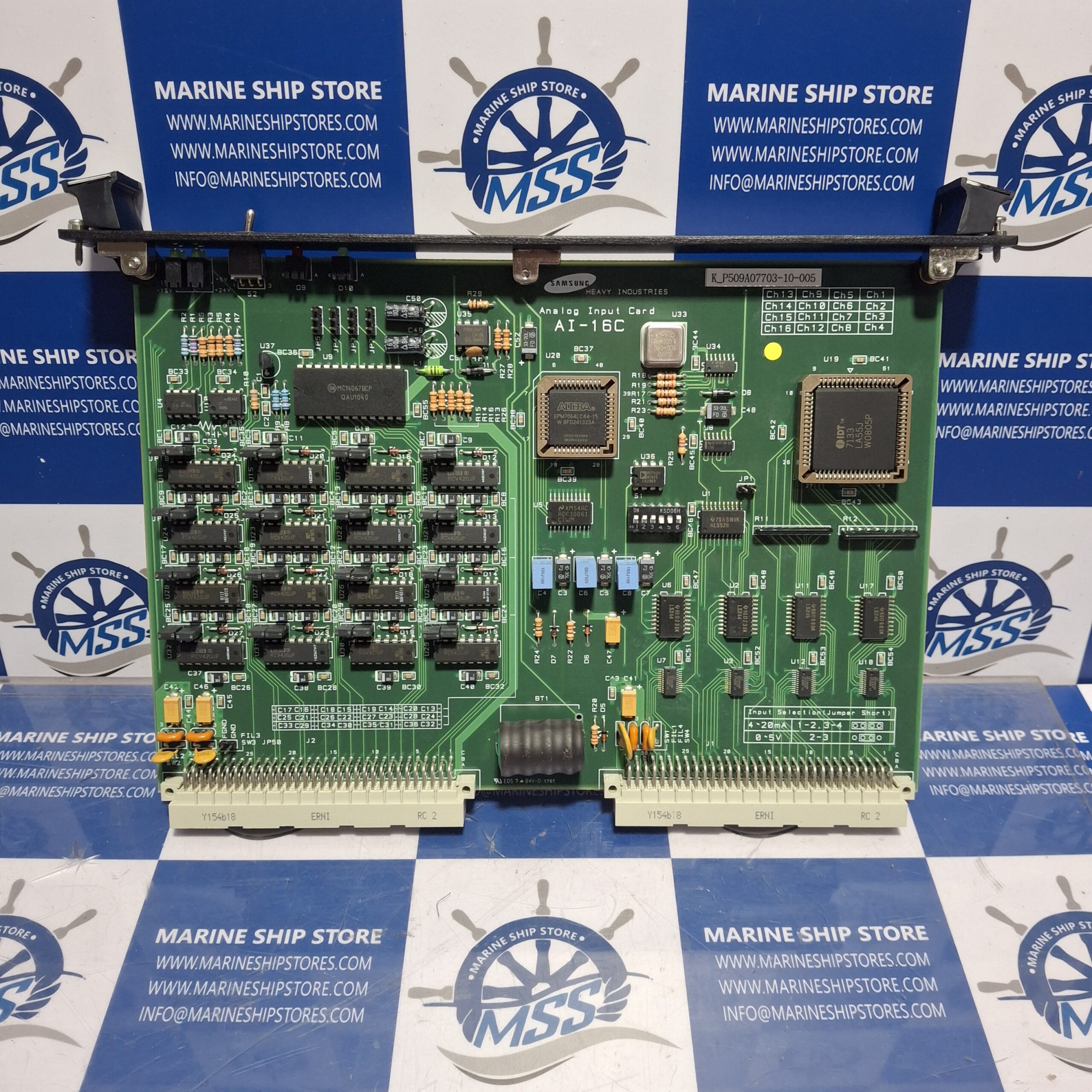 SAMSUNG HEAVY INDUSTRIES AI-16C ANALOG INPUT CARD-5 SAMSUNG HEAVY INDUSTRIES AI-16C ANALOG INPUT CARD