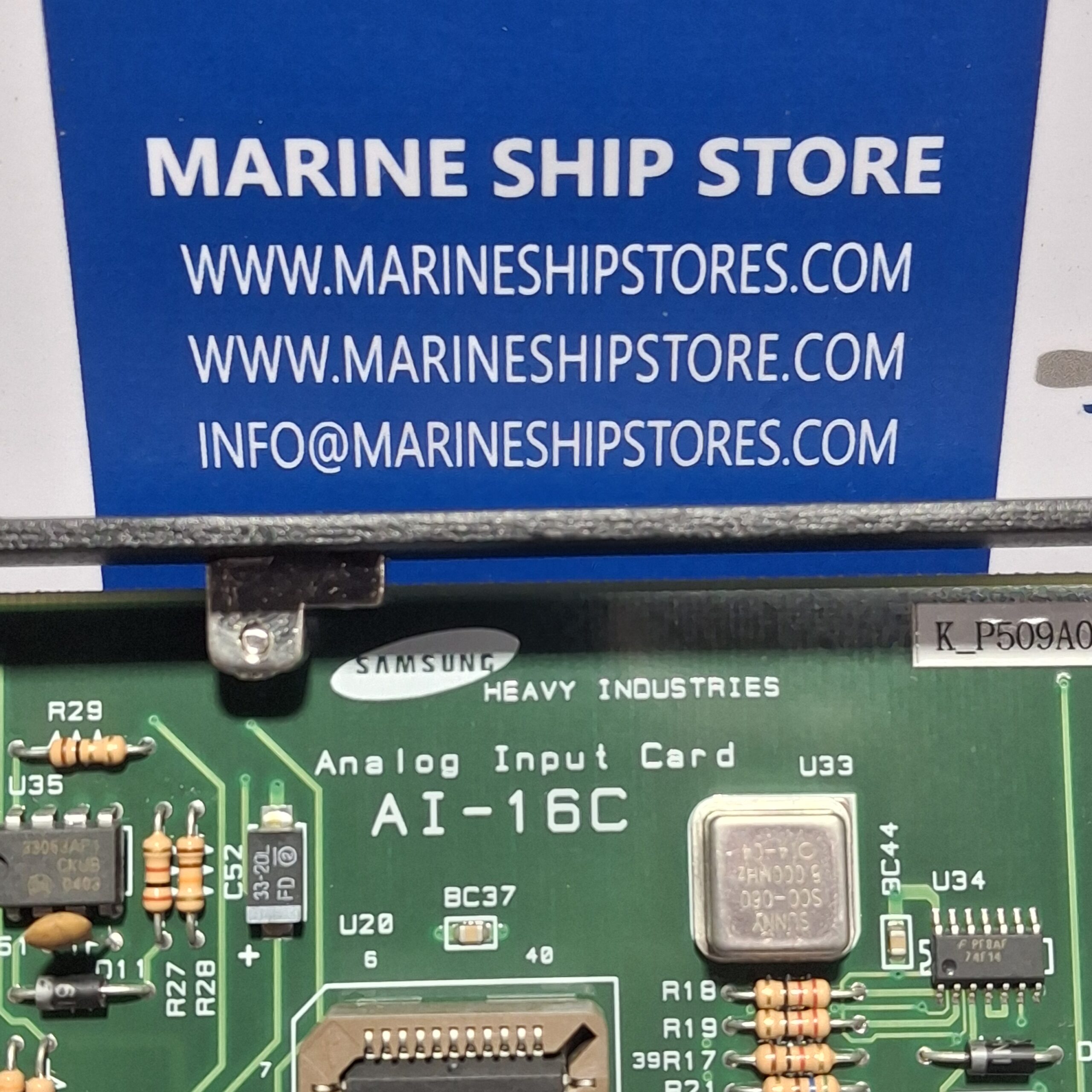 SAMSUNG HEAVY INDUSTRIES AI-16C ANALOG INPUT CARD-6 SAMSUNG HEAVY INDUSTRIES AI-16C ANALOG INPUT CARD