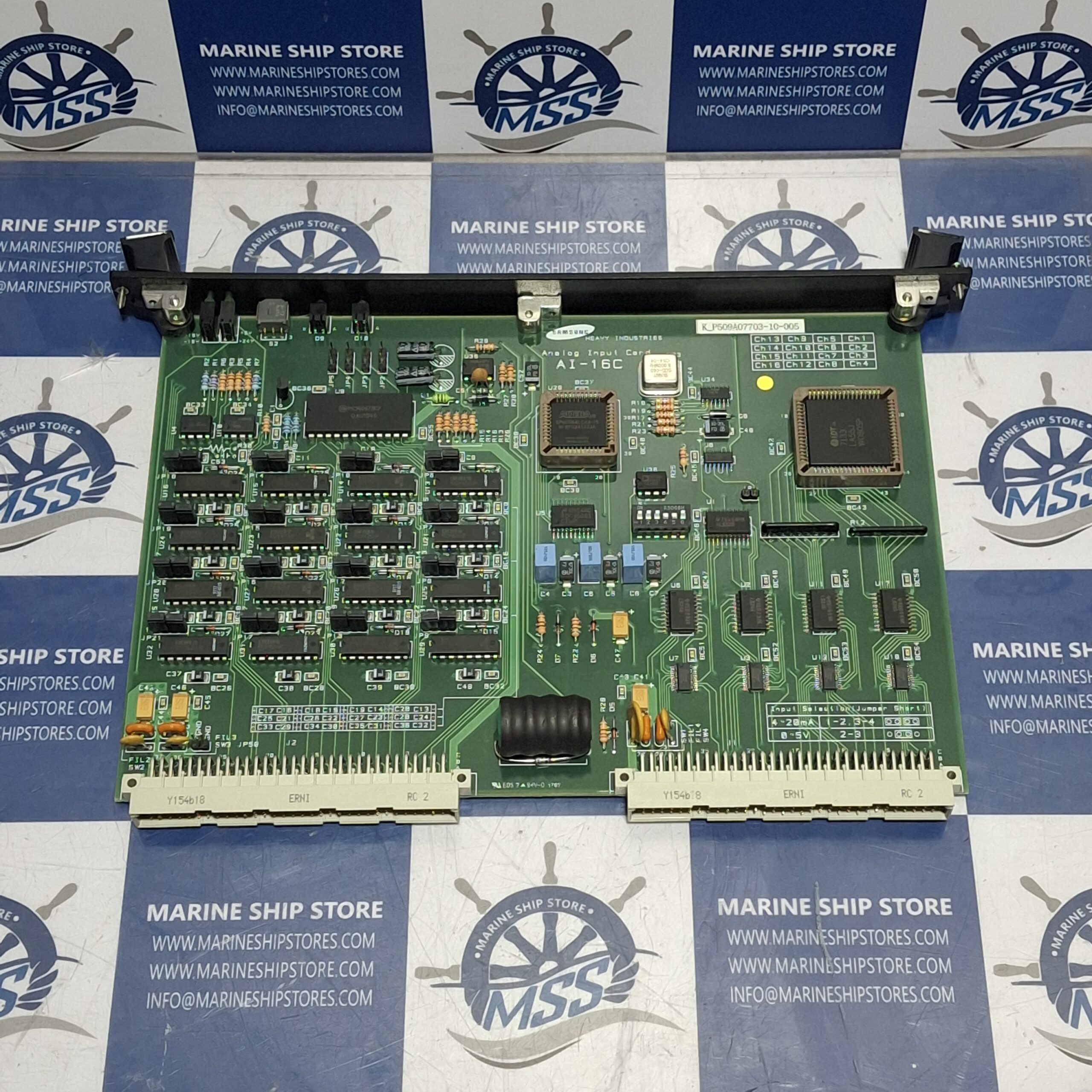 SAMSUNG HEAVY INDUSTRIES AI-16C ANALOG INPUT CARD-7 SAMSUNG HEAVY INDUSTRIES AI-16C ANALOG INPUT CARD