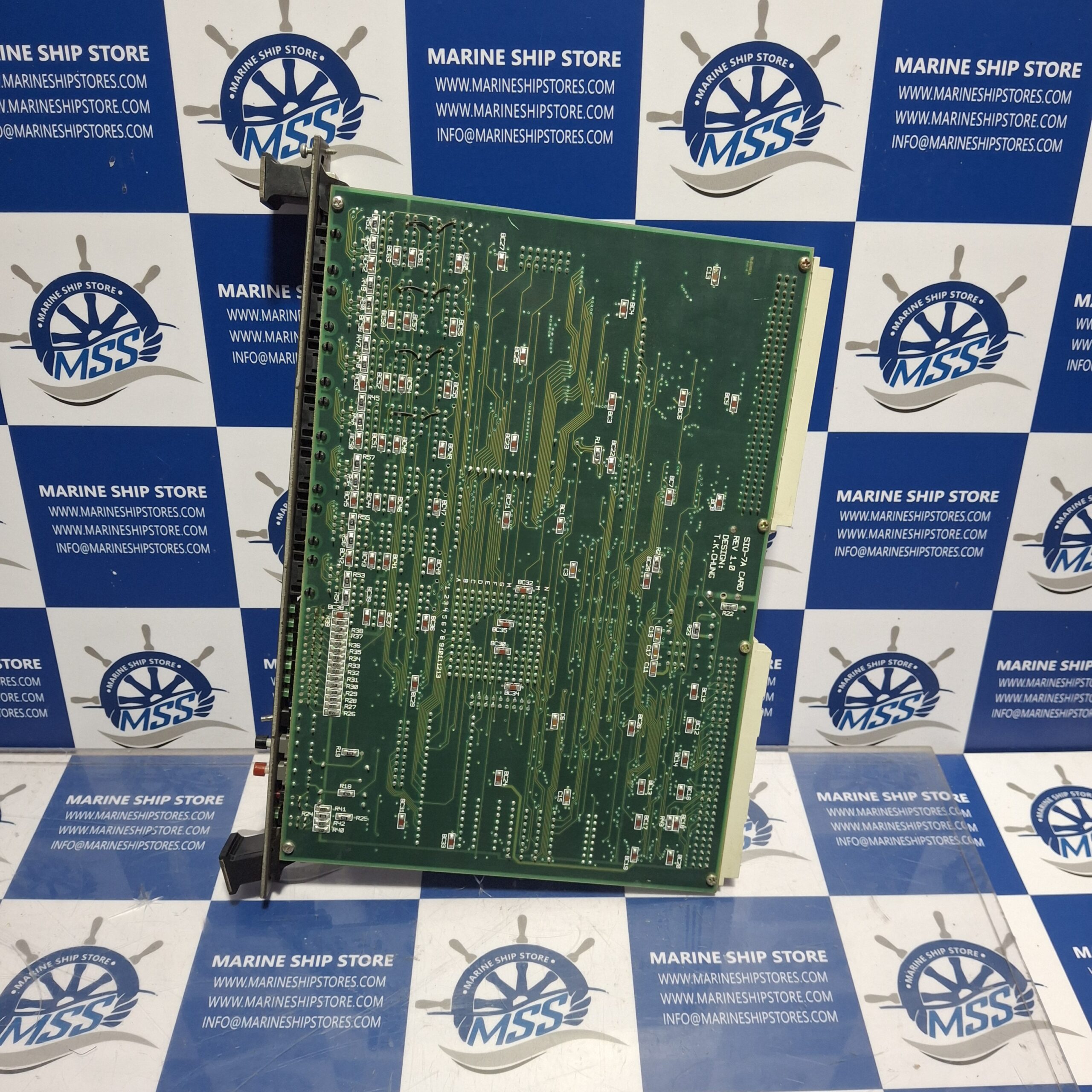 SAMSUNG HEAVY INDUSTRIES SIO-7A 980610-014 REV-1.0 SIO PCB CARD-6 SAMSUNG HEAVY INDUSTRIES SIO-7A 980610-014 REV-1.0 SIO PCB CARD