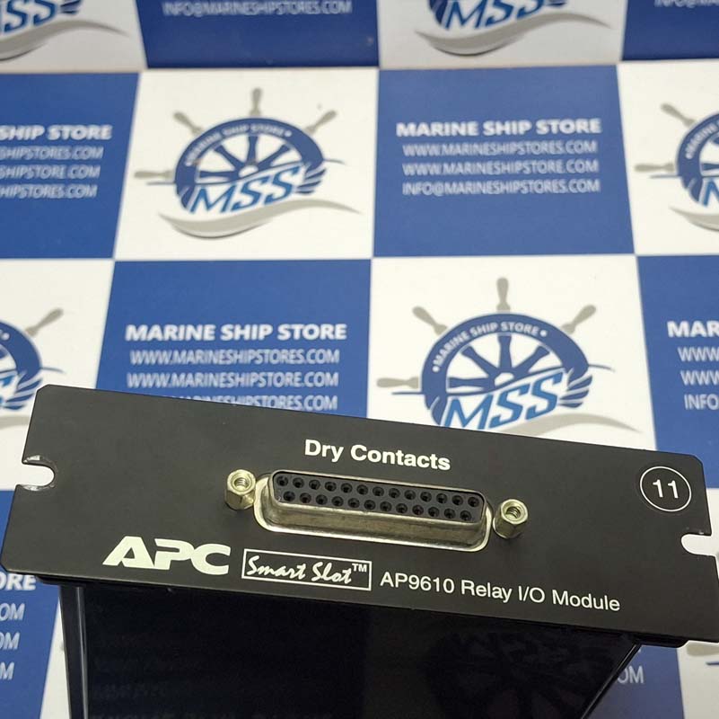 APC SMART SLOT AP9610 870-1105 REV-2 RELAY I-O MODULE