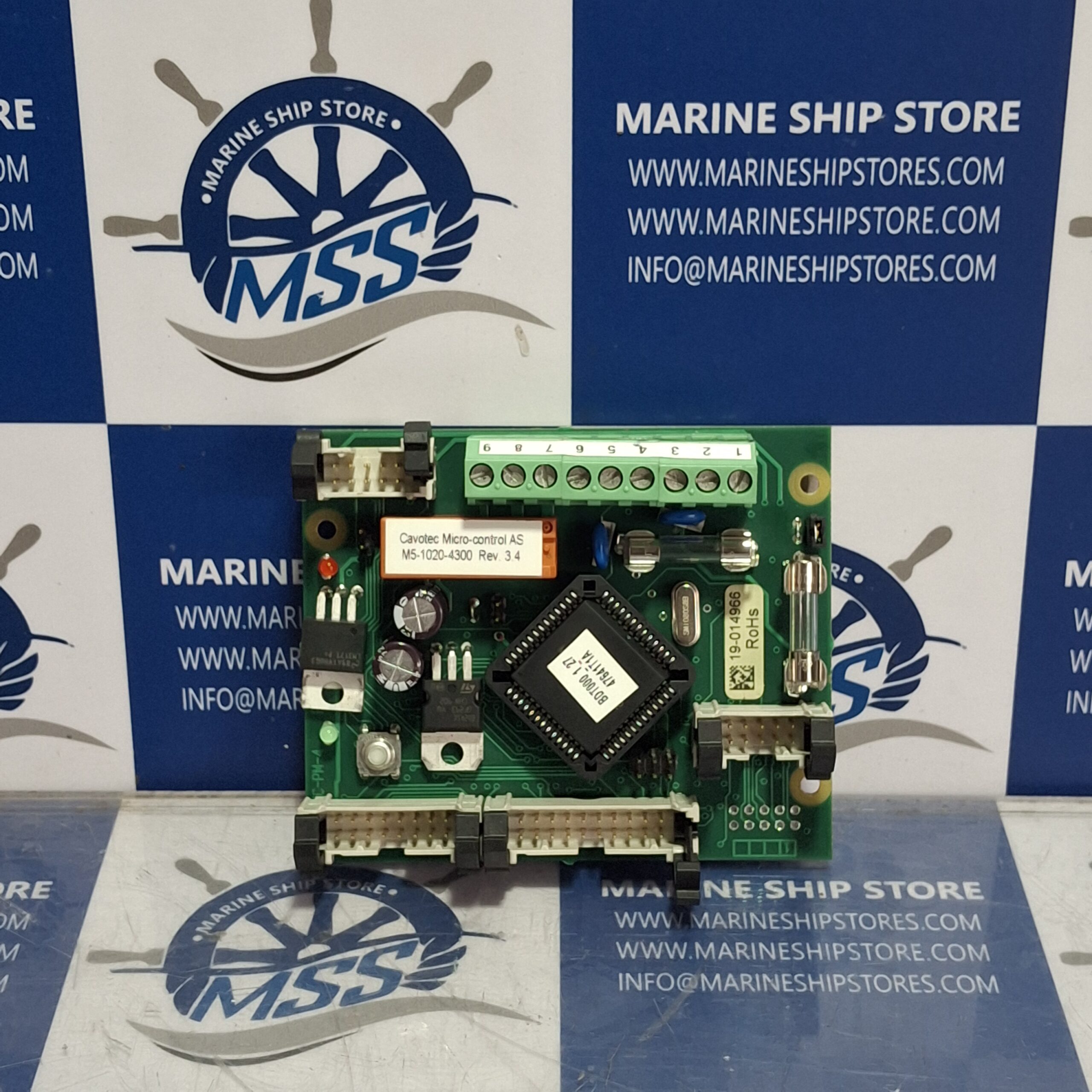 CAVOTEC MICRO-CONTROL M5-1020-4300 MC-PM-4 REV-3 PCB CARD
