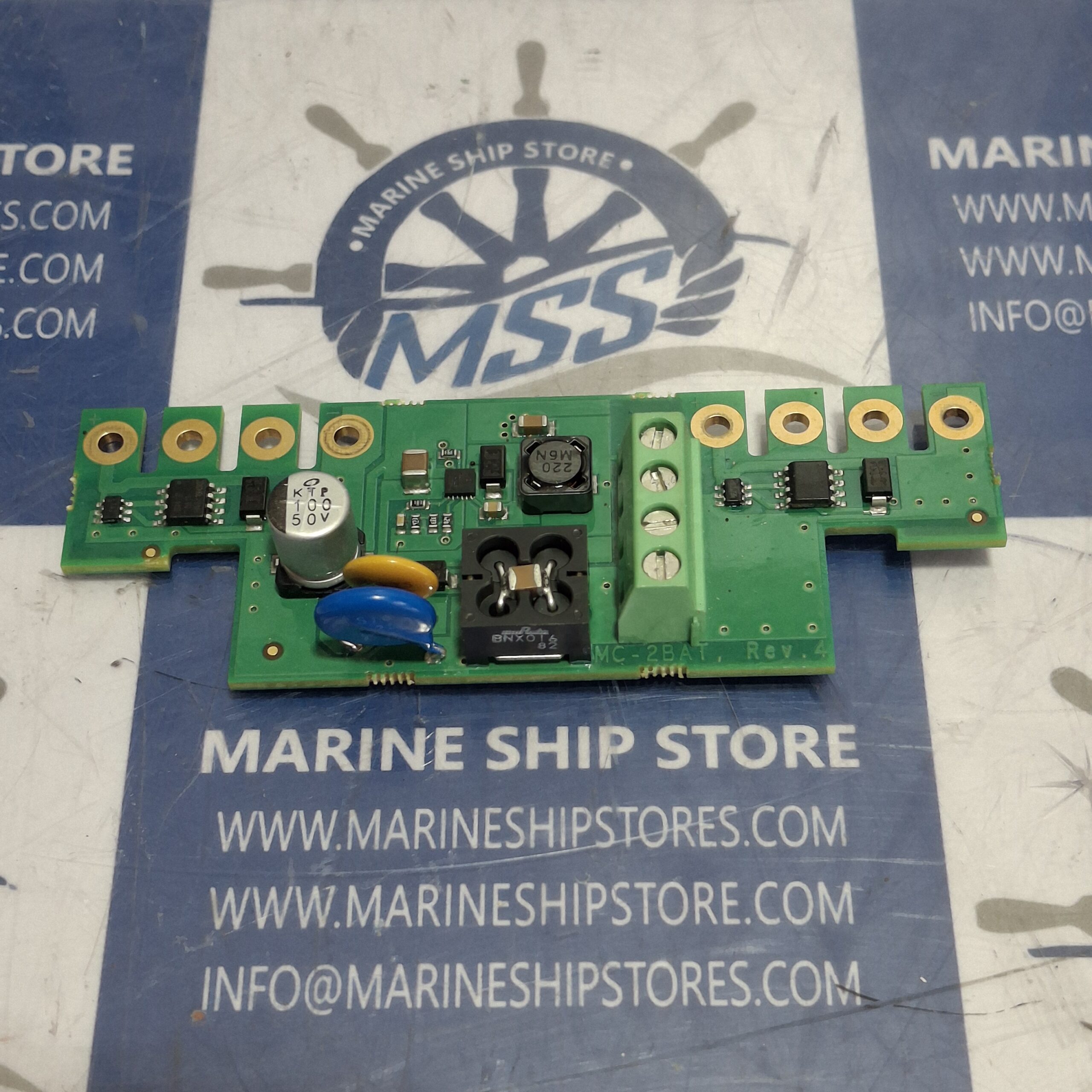 CAVOTEC MICRO-CONTROL M5-1050-3680 MC-2BAT REV-4 PCB CARD