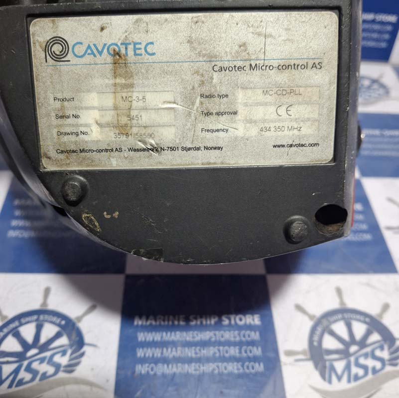 CAVOTEC MICRO-CONTROL MC-3-5 MC-CD-PLL TERMINAL REMOTE CONTROL-7 CAVOTEC MICRO-CONTROL MC-3-5 MC-CD-PLL TERMINAL REMOTE CONTROL