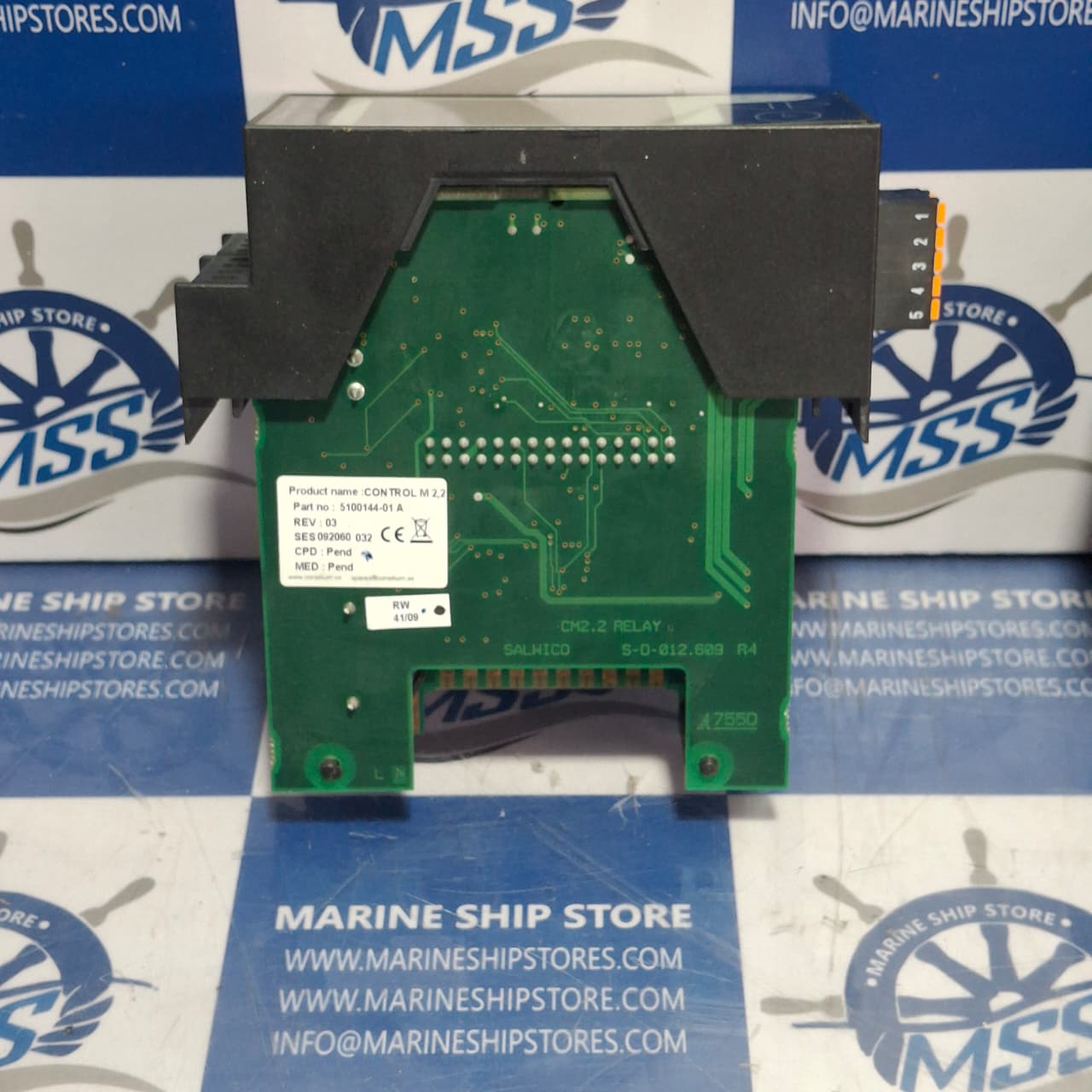 CONSILIUM 5100144-01 A REV-03 CM2.2 CONTROL RELAY-8 CONSILIUM 5100144-01 A REV-03 CM2.2 CONTROL RELAY