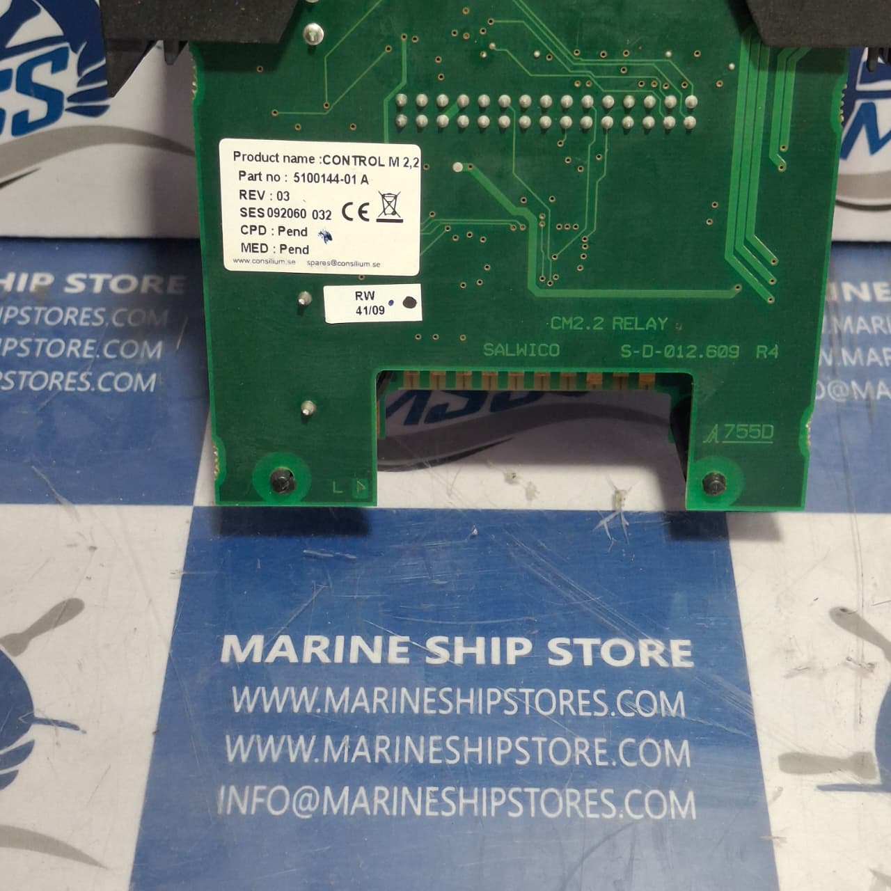 CONSILIUM 5100144-01 A REV-03 CM2.2 CONTROL RELAY-9 CONSILIUM 5100144-01 A REV-03 CM2.2 CONTROL RELAY