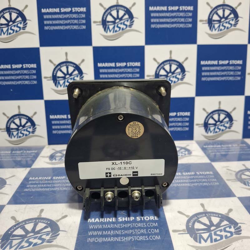 DAIICHI XL-110C RPM 120-0-120 RPM METER-4 DAIICHI XL-110C RPM 120-0-120 RPM METER
