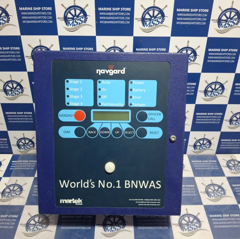 MARTEK MARINE NAVGARD BNWAS BRIDGE NAVIGATIONAL WATCH ALARM SYSTEM