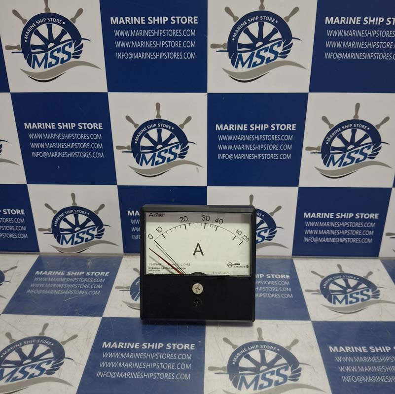 MITSUBISHI ELECTRIC YS-8NAA RPM 0-120 A METER MITSUBISHI ELECTRIC YS-8NAA RPM 0-120 A METER