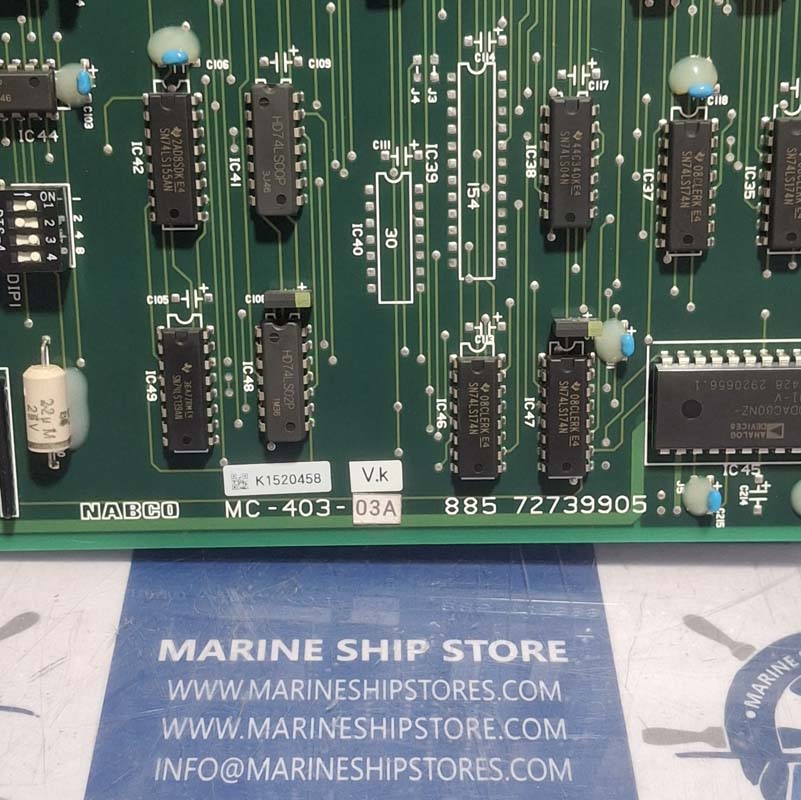 NABCO MC-403-03A 885 72739905 PCB CARD-2 NABCO MC-403-03A 885 72739905 PCB CARD