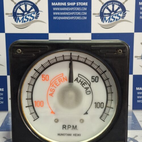 NUNOTANI KEIKI SEISAKUSHO JIS F 8521-FE130K RPM 100-100 SHAFT REVOLUTION INDICATOR RECEIVER